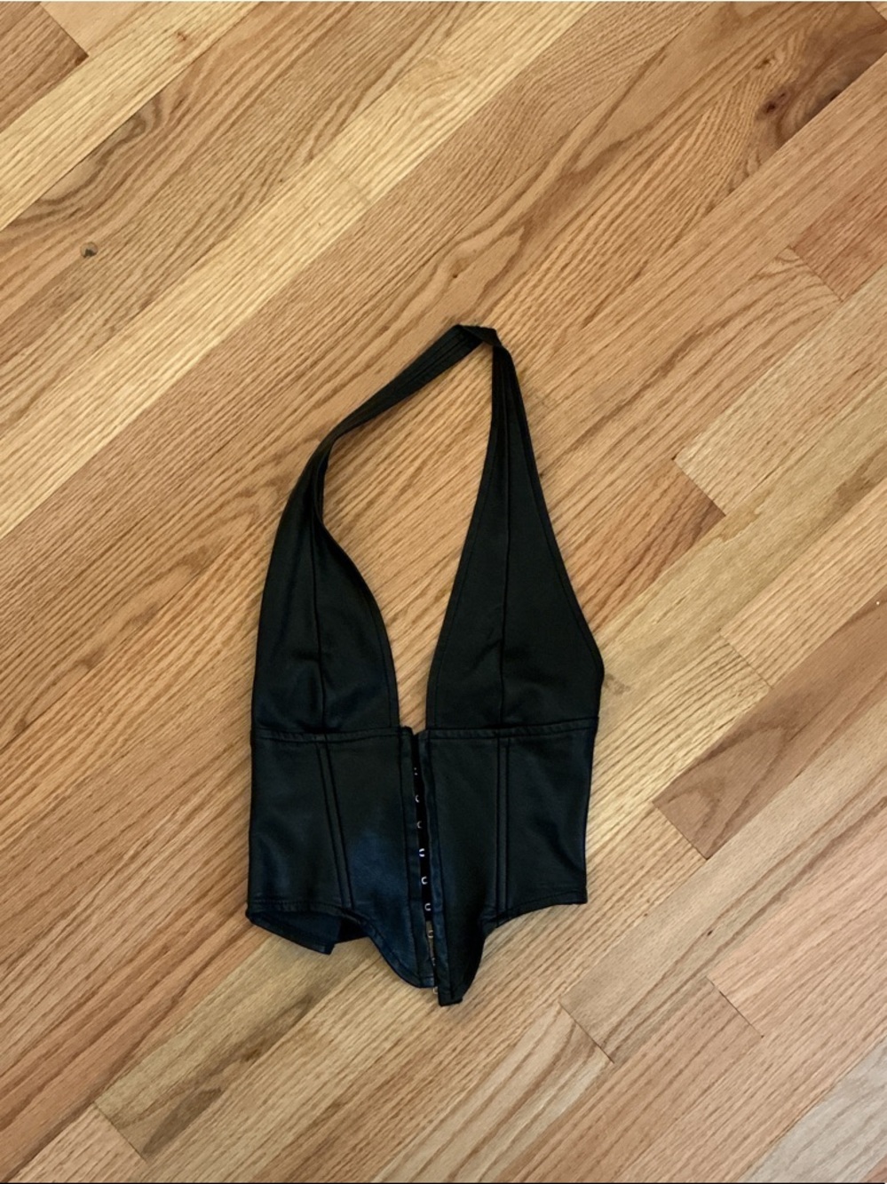 Corset Leather Top